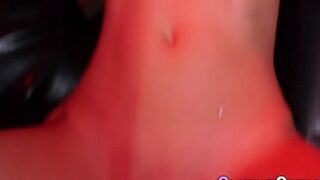 Orgy babes get cumshot