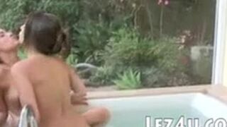Babes in hot tub (Jayden Cole)