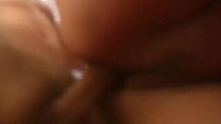 Horn-mad mature bitch Juliana Elizabeth has a tough and weird threesome