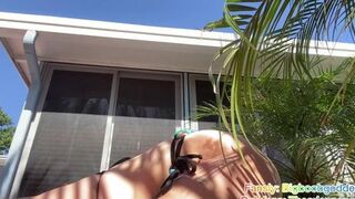 Our favorite chubby hanging out in bikini