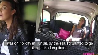 FemaleFakeTaxi - Czech Mates Share Wet Pussy Orgasms