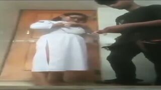Young Indian Lovers Sex In Standing Position