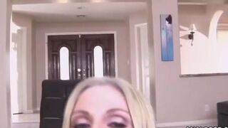Christie Stevens interracial POV scene