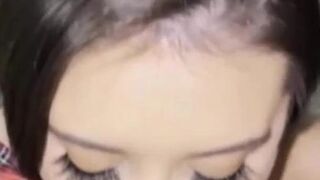 Beautiful Eyes Girl Blowjob