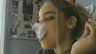 Classic Smoking Fetish - Noemie Solo
