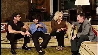 Husband let's his friends fuck his wife