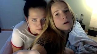 Blonde lesbian makes me moan and orgasm
