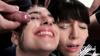 SPERM MANIA - DOUBLE BUKKAKE 3
