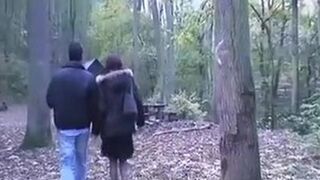 Veronika walks with John Hawk