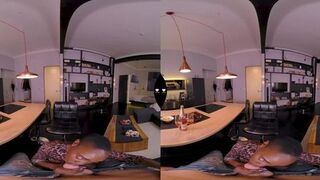 ebony VR creampie