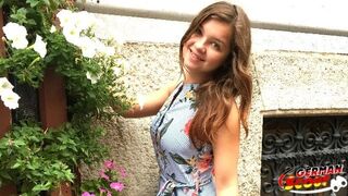 GERMAN SCOUT - First Time ANAL for 18yr young College Teen
