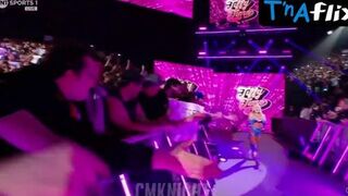 Tiffany Stratton Butt, Breasts Scene in Wwe Smackdown!