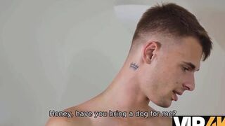 VIP4K. Eyes Wide Blindfold Wife