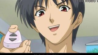 Taboo threesome with tsundere stepsis Hentai