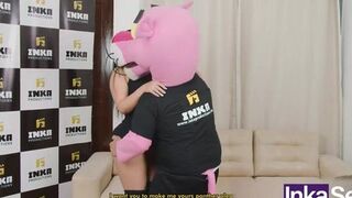 La pantera del Callao deja los caramelos por el porno y realiza casting callejero.
