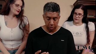 MILF AND A GILF SHARE A BLACK COCK