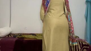 Beautiful wife cheating on her husband, alone at home with bf