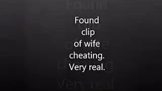 real cheating wife