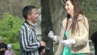 Dickriding european cougar gets plowed