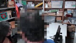 Two teen shoplifters are in deep trouble after being caught