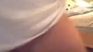 Thick And Busty Chick Masturbates