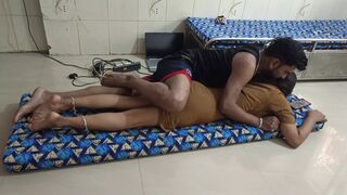Desi Indian Girl Friend's Ass Massage