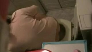 japanese wife four times on toilet