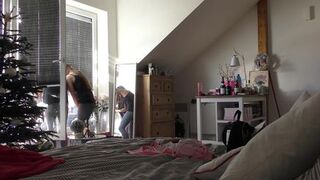 Teenager Angel sisters with a Younger Teen Friend Party (Krystal Boyd)