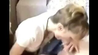 Hot Mother Blowing Cock Who Is This Please