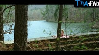 Riley Keough Underwear Scene in The Devil All The Time