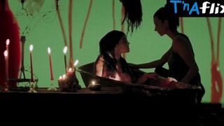 Lindsay Hartley Breasts Scene in Death House