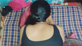 Best blowjob and tight anal sex fucking video with Hindi audio moaning