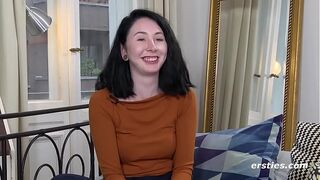 Ersties: Student Joana masturbates with her favorite toys