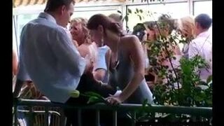 Sluts suck and fuck at a party