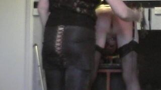 SLAVE'S BOTTOM GETS SOME ATTENTION