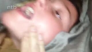 Hot girlfriend spitroasted with BBC