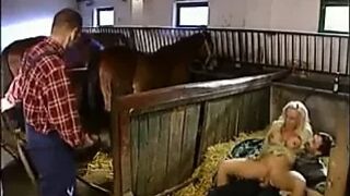 German country girl fucked in stable