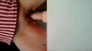 Close-up Homemade Masturbation with a Sex Toy