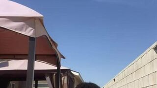 G.O.A.T outside walkaway