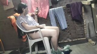 My Stepsister doing masterbating she is very horney