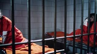 Asian les inmate teen