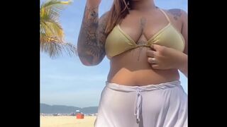 I didn't even realize that these shorts are marking my pussy