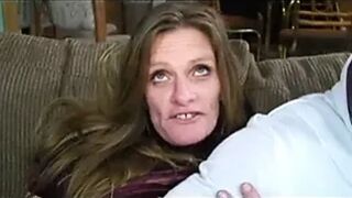 BBC Goes Straight For Trailer Trash T.J.'s Asshole