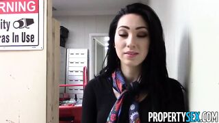 PropertySex - Office rental blackmail sex with hot realtor