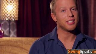 Couples enjoy playing different games before heading to the party (Couple_Porn )