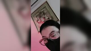 Beautiful woman is satisfying herself part 1