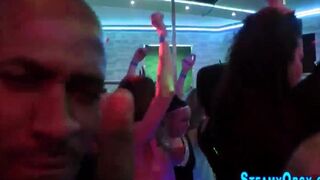 Cfnm party teenager blows