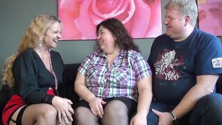 Fat couple just want to have sex in front of the camera