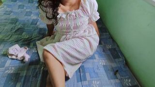 Desi Village girl tight pussy fucking video , Village cute step sister tight little pussy fucking X video , hindi sex video
