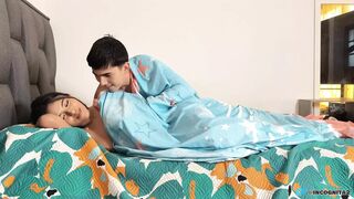 I get up with my hard cock and fuck big ass latino